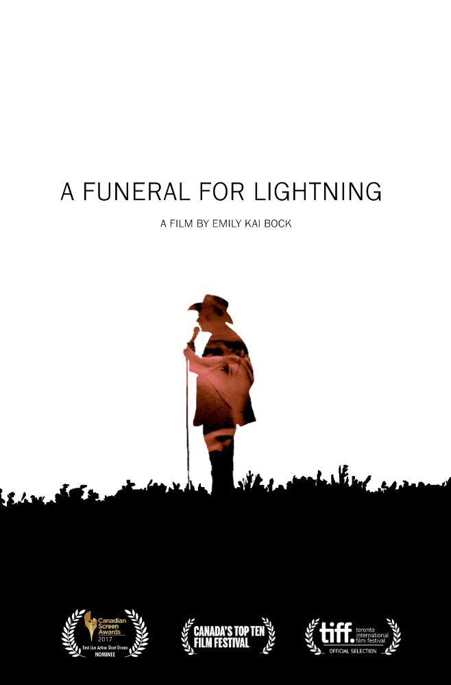 A Funeral For Lightning - Affiches