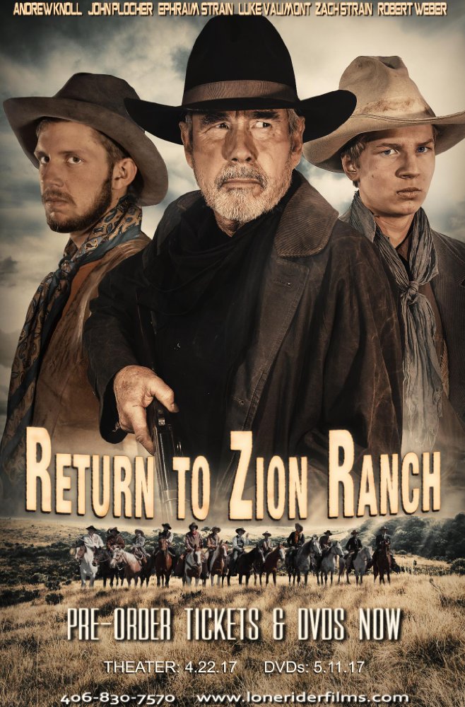Return to Zion Ranch - Plakátok