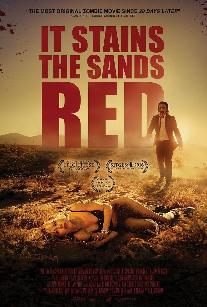 It Stains the Sands Red - Affiches