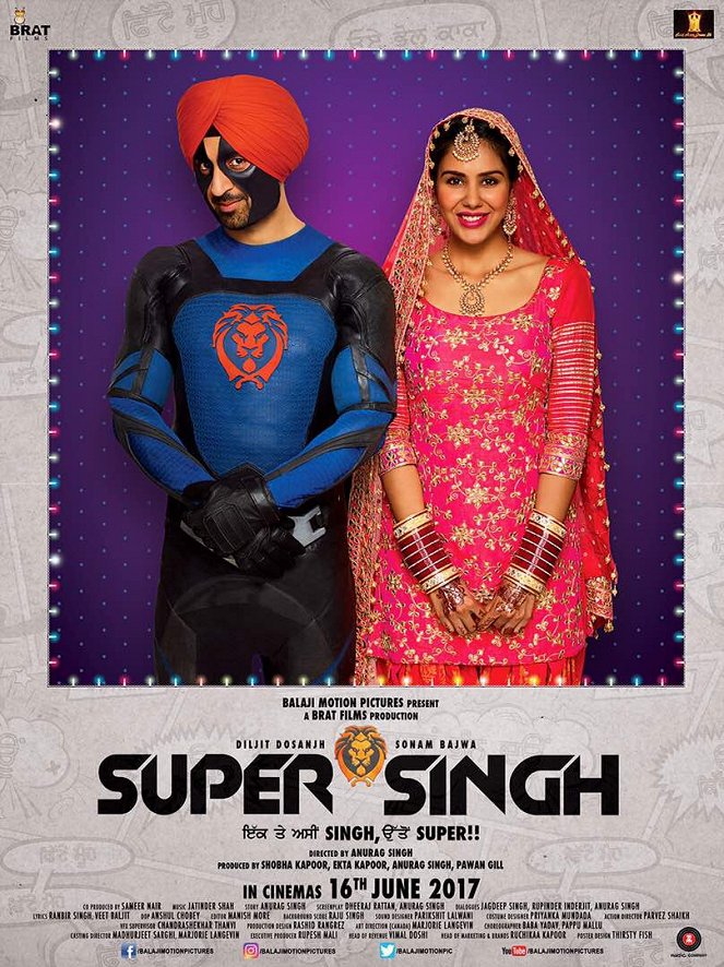 Super Singh - Plakate