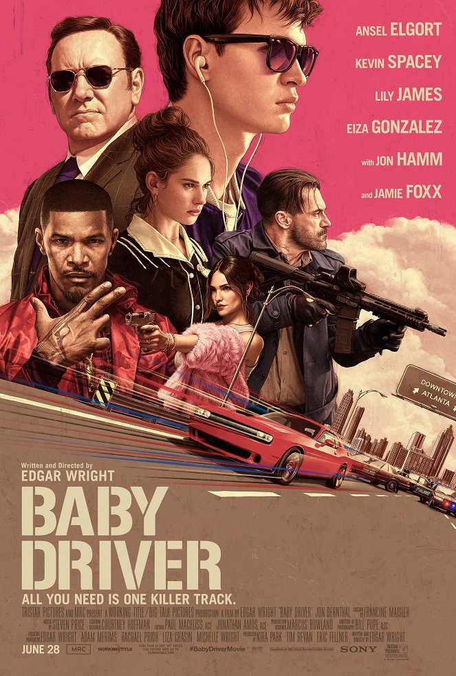 Baby Driver - Plakaty