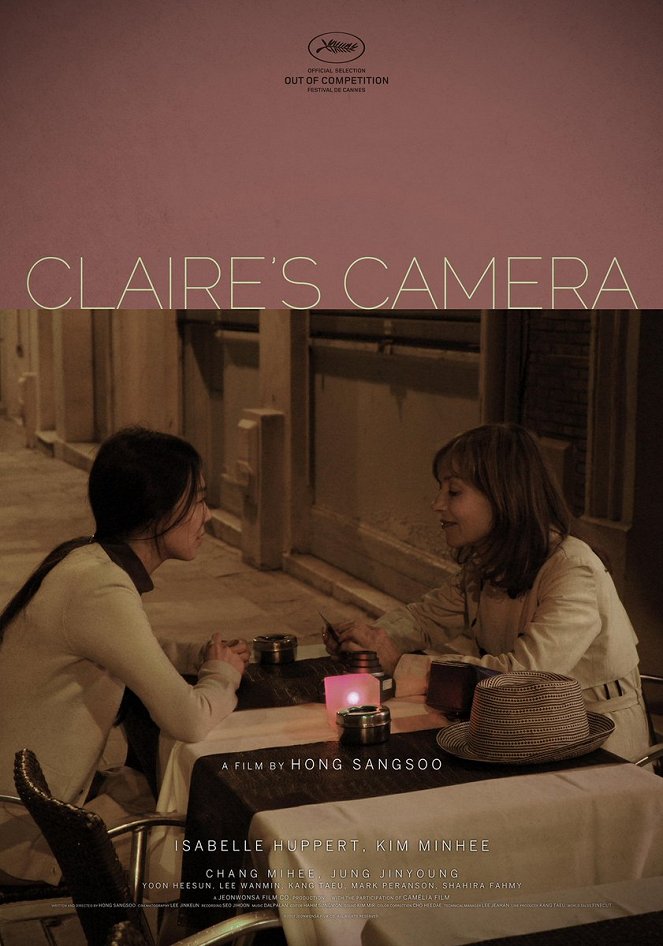 La cámara de Claire - Carteles