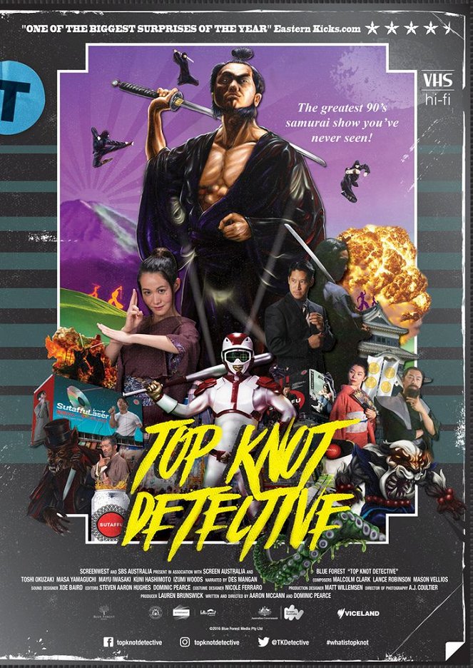 Top Knot Detective - Plakáty