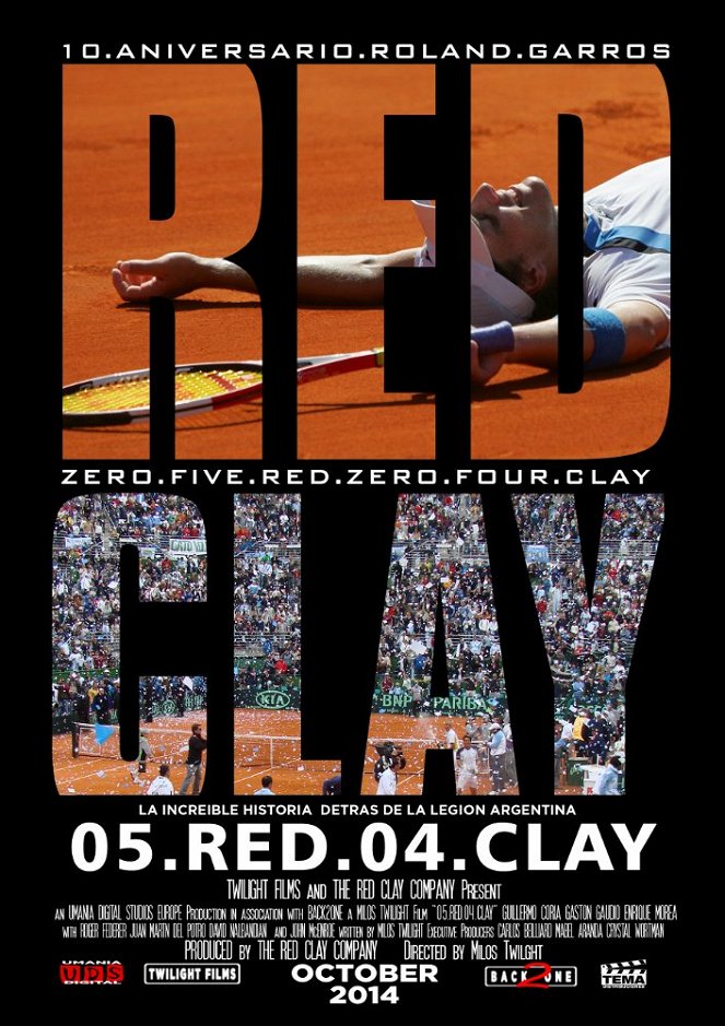 05.RED.04.CLAY - Affiches