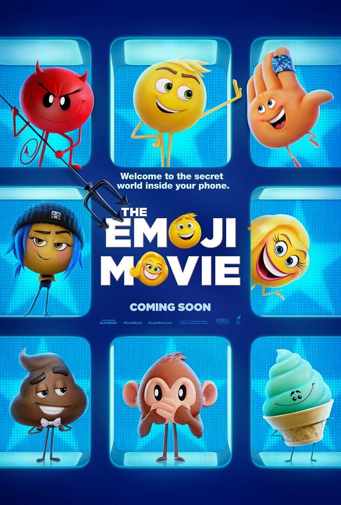 De Emoji film - Posters