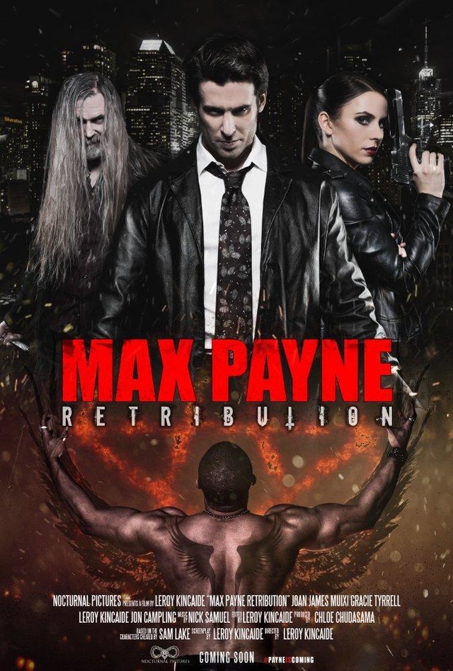 Max Payne: Retribution - Cartazes