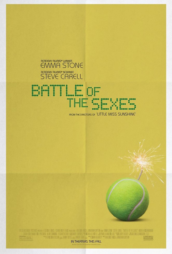Battle of the Sexes - Affiches
