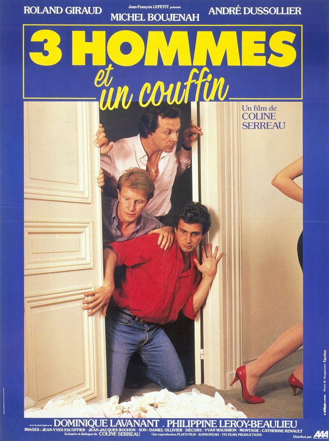 Trois hommes et un couffin - Posters