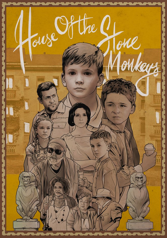 Dům u kamenných opic - Plakáty