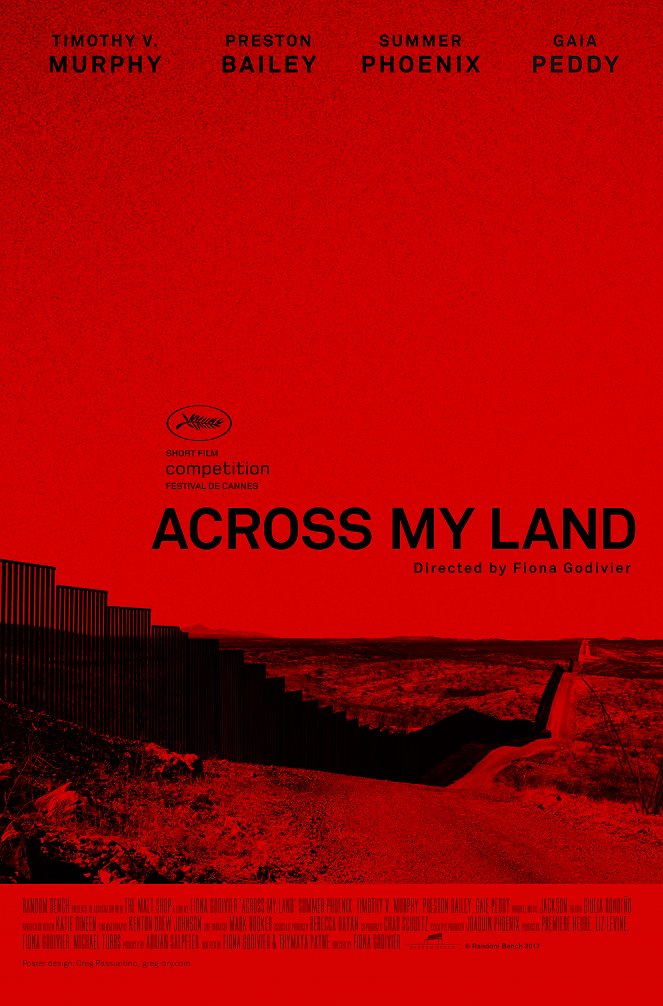 Across My Land - Plakátok