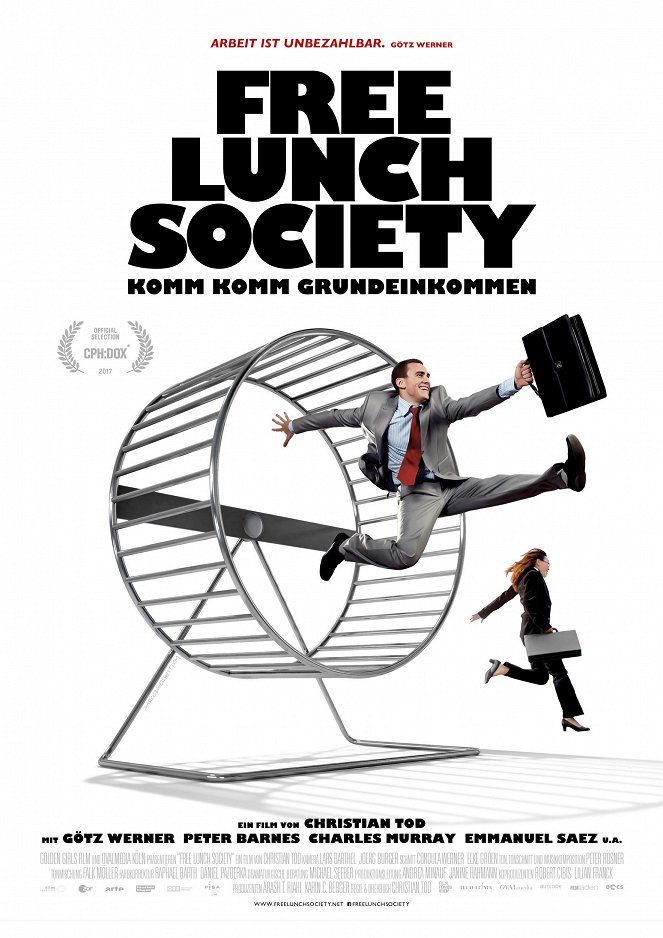 Free Lunch Society - Komm Komm Grundeinkommen - Plakate
