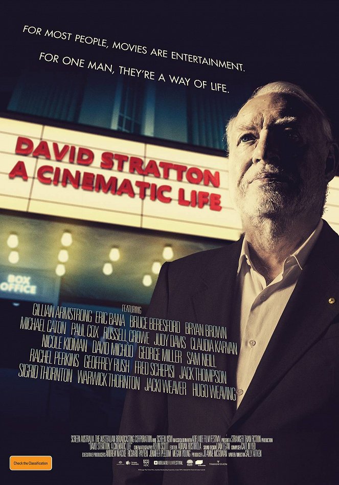David Stratton: A Cinematic Life - Plakate