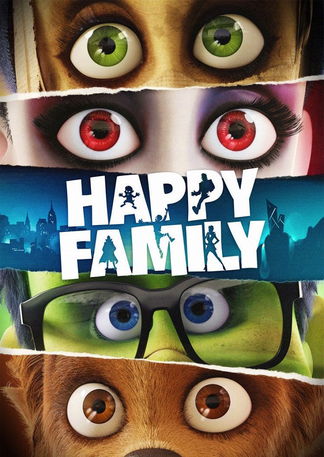 Szörnyen boldog család - Plakátok