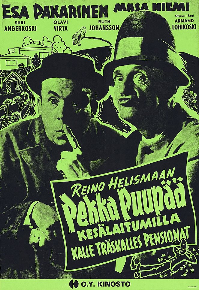 Pekka Puupää auf der Sommerweide - Plakate