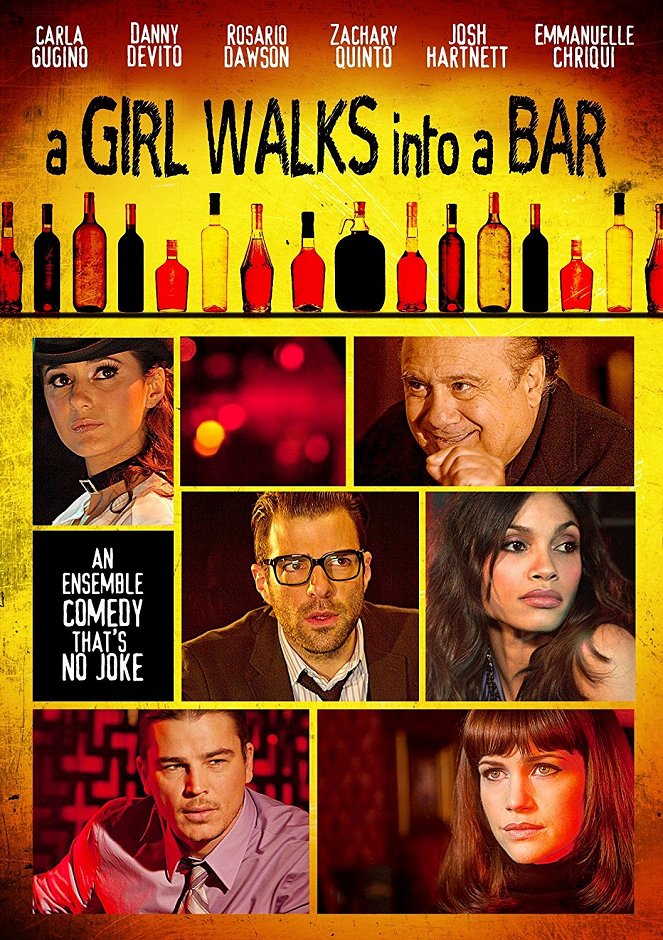 Girl Walks Into a Bar - Affiches