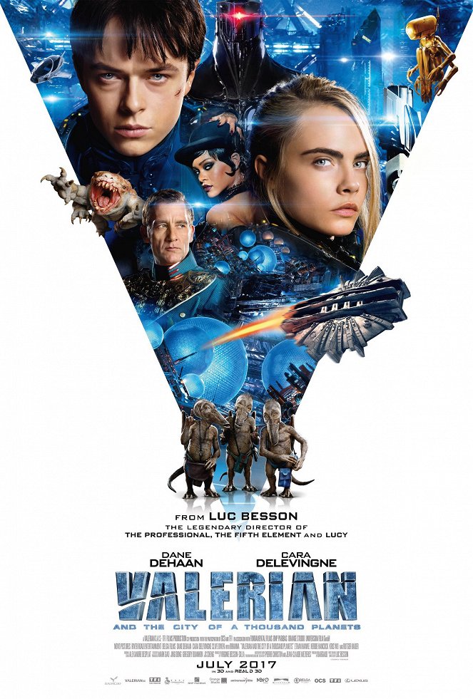 Valerian a město tisíce planet - Plakáty