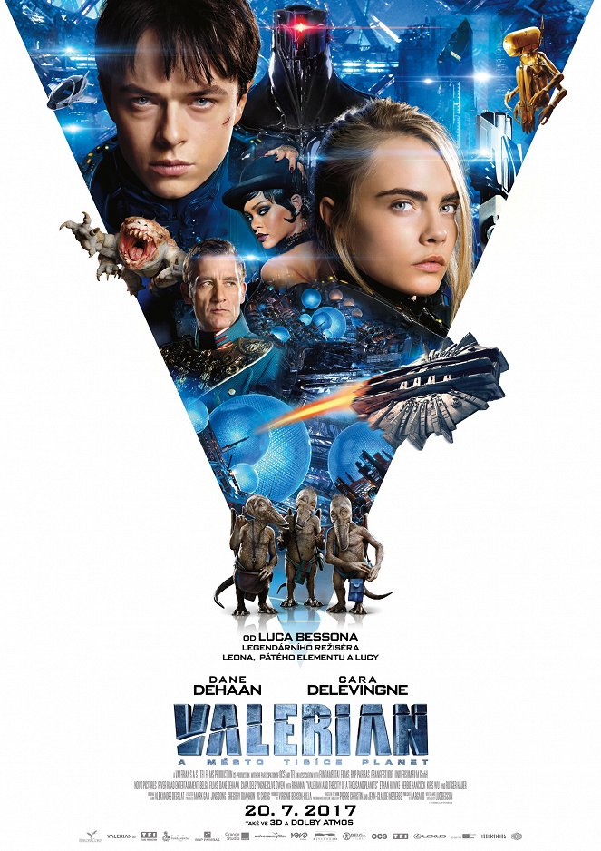 Valerian a město tisíce planet - Plakáty