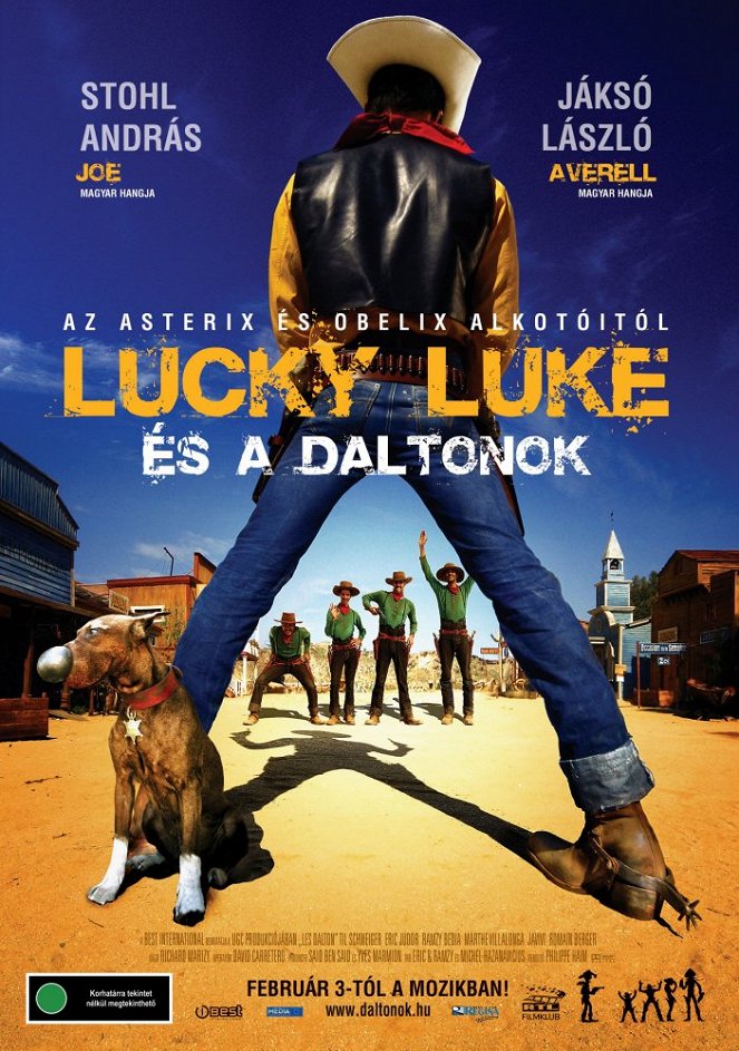 Lucky Luke és a Daltonok - Plakátok