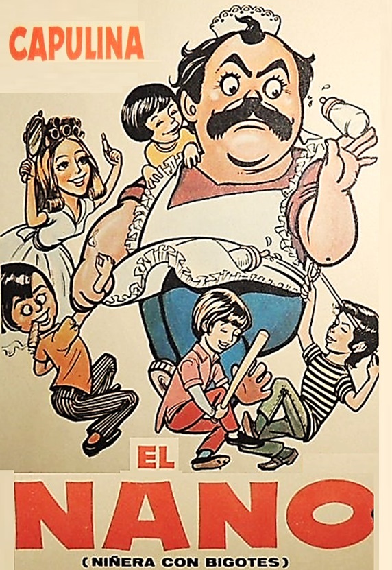 El nano: Niñera con bigotes - Plakate