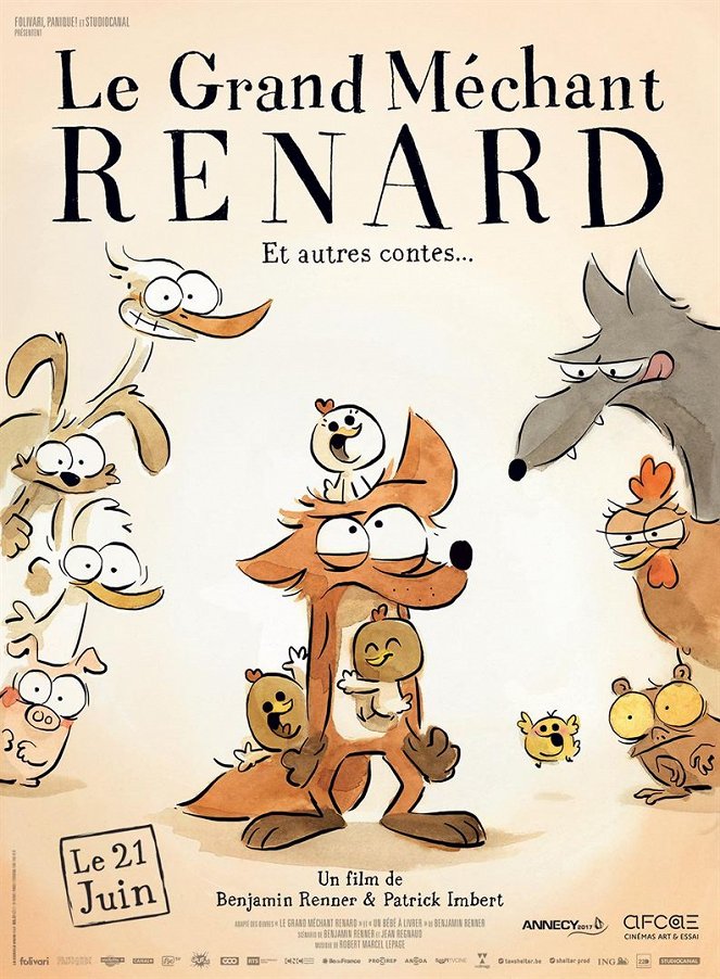 Le Grand Méchant Renard et autres contes - Plakate