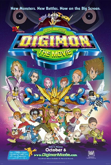 Digimon Adventure gekidžóban - Posters