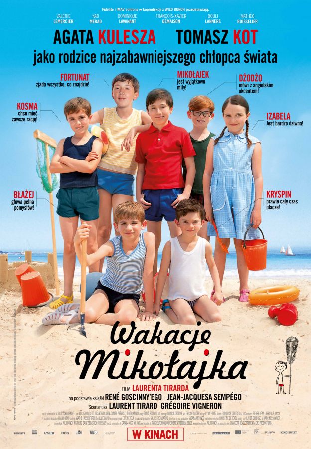 Wakacje Mikołajka - Plakaty