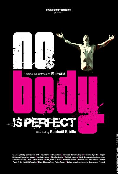 No Body Is Perfect - Carteles