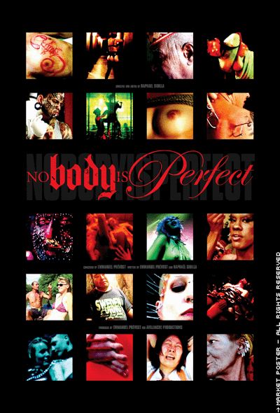 No Body Is Perfect - Cartazes