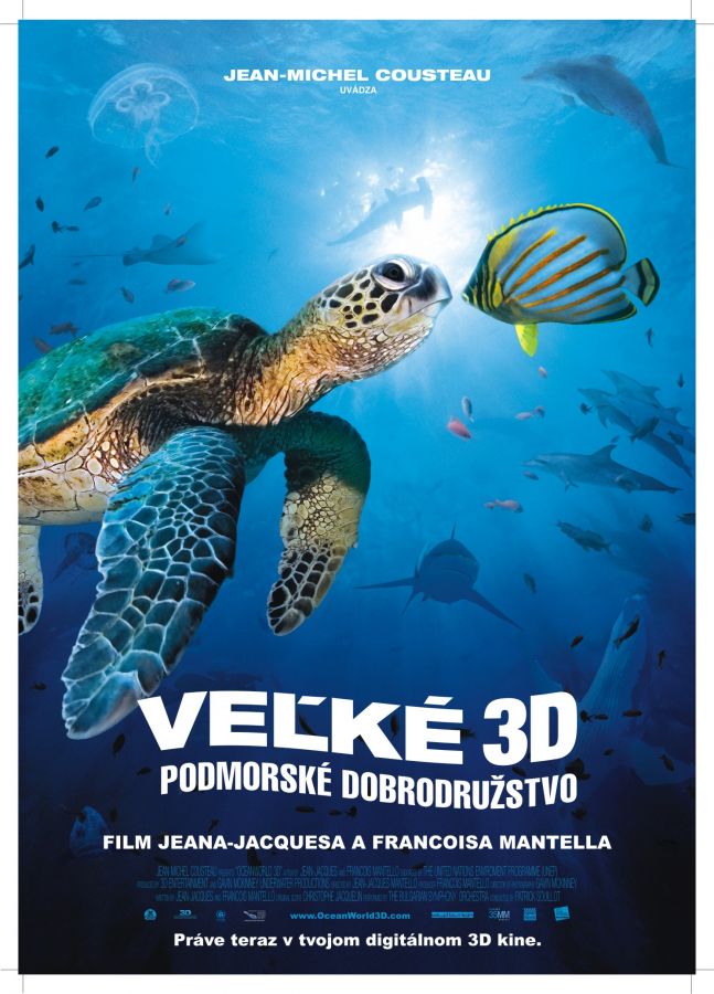 Velké podmořské dobrodružství 3D - Plakáty