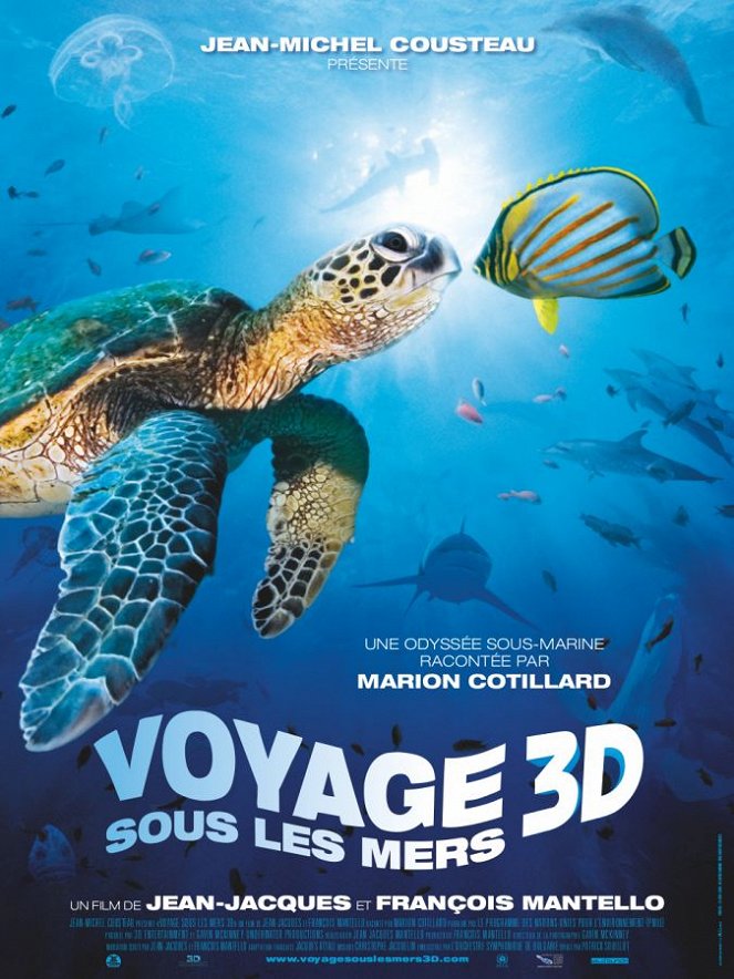 Voyage sous les mers 3D - Affiches