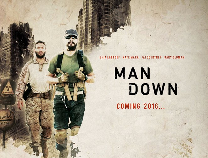 Man Down - Plakátok