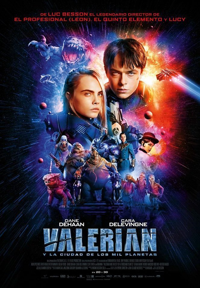 Valerian y la ciudad de los mil planetas - Carteles