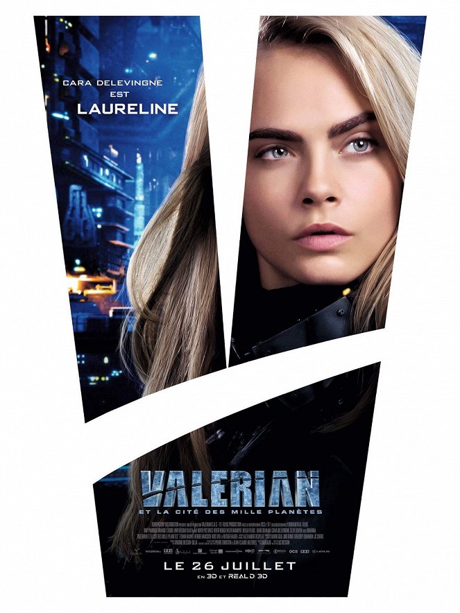 Valerian és az ezer bolygó városa - Plakátok