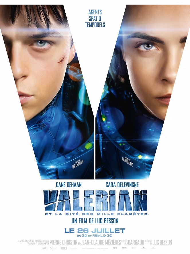 Valerian a město tisíce planet - Plakáty
