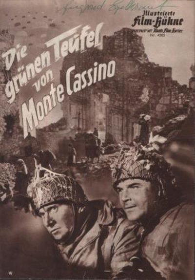 Die grünen Teufel von Monte Cassino - Plakátok