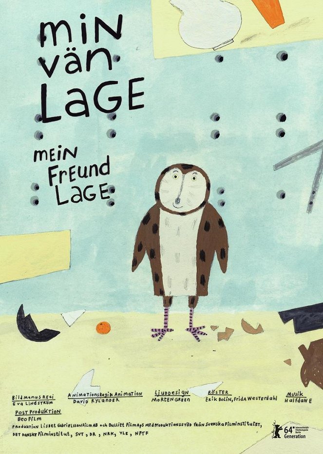 Min vän Lage - Plakáty