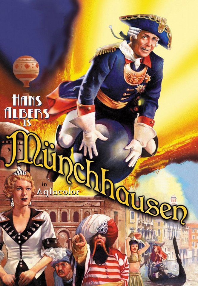 Les Aventures fantastiques du baron Munchausen - Affiches