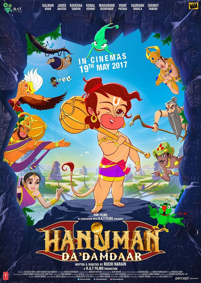 Hanuman Da' Damdaar - Posters