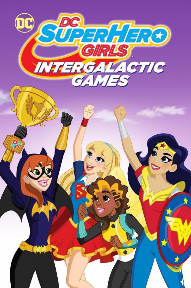 DC Super Hero Girls: Intergalactic Games - Cartazes