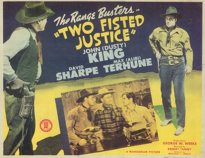 Two Fisted Justice - Plakate