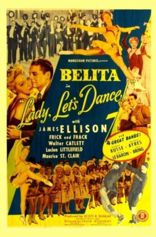 Belita tančí - Plakáty