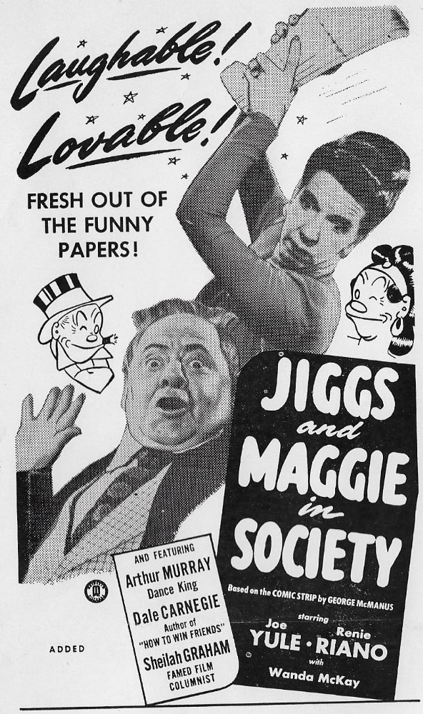Jiggs and Maggie in Society - Cartazes