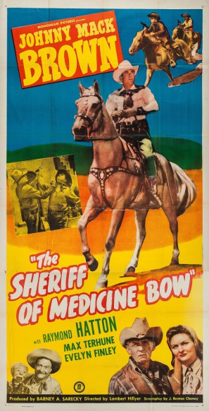 The Sheriff of Medicine Bow - Plakate