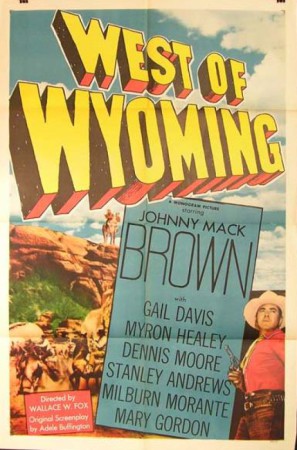 West of Wyoming - Cartazes