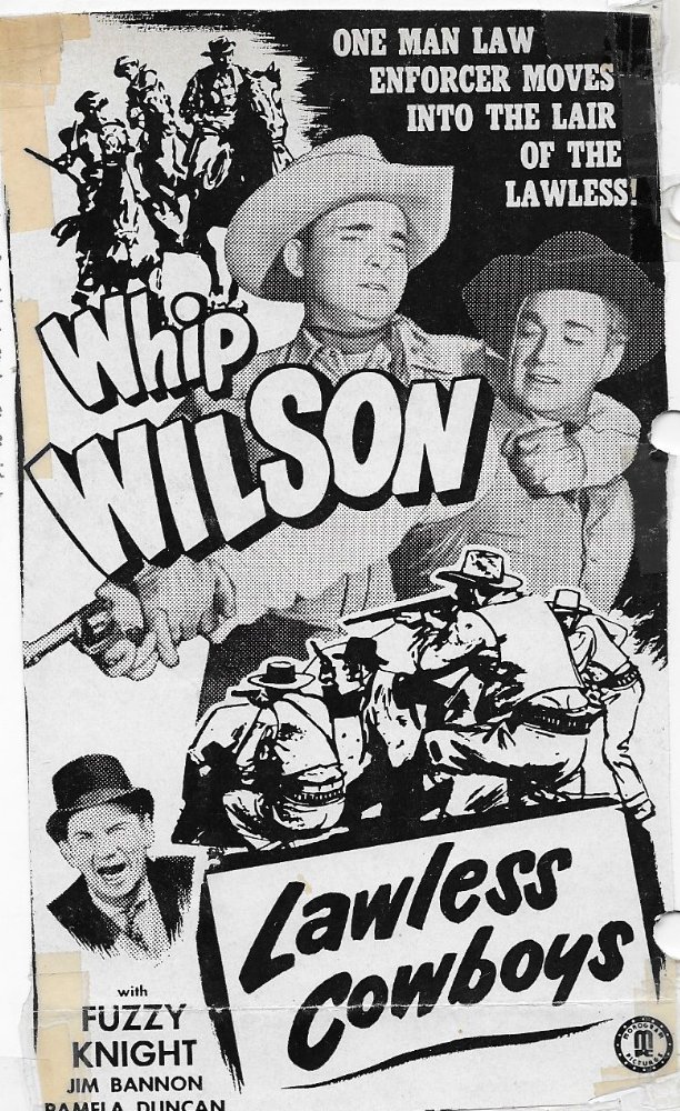 Lawless Cowboys - Affiches