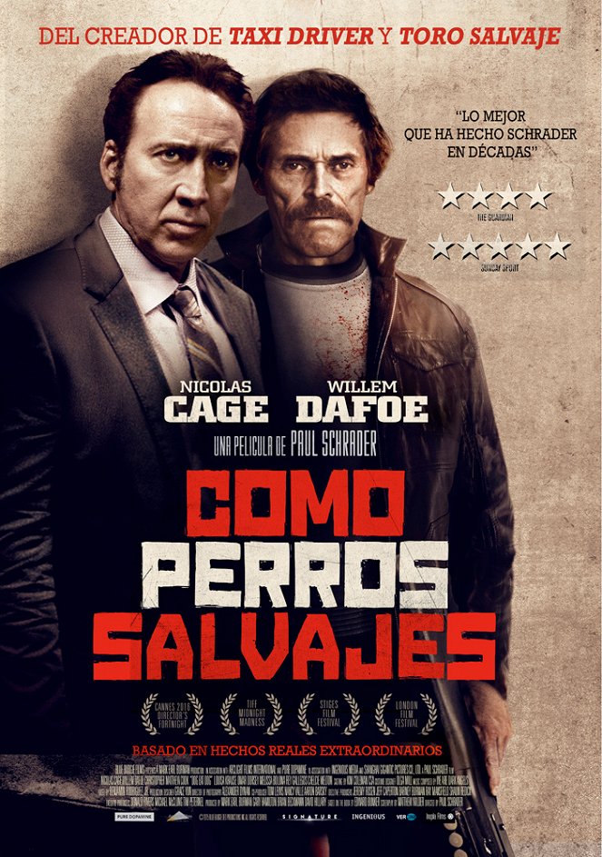 Como perros salvajes - Carteles