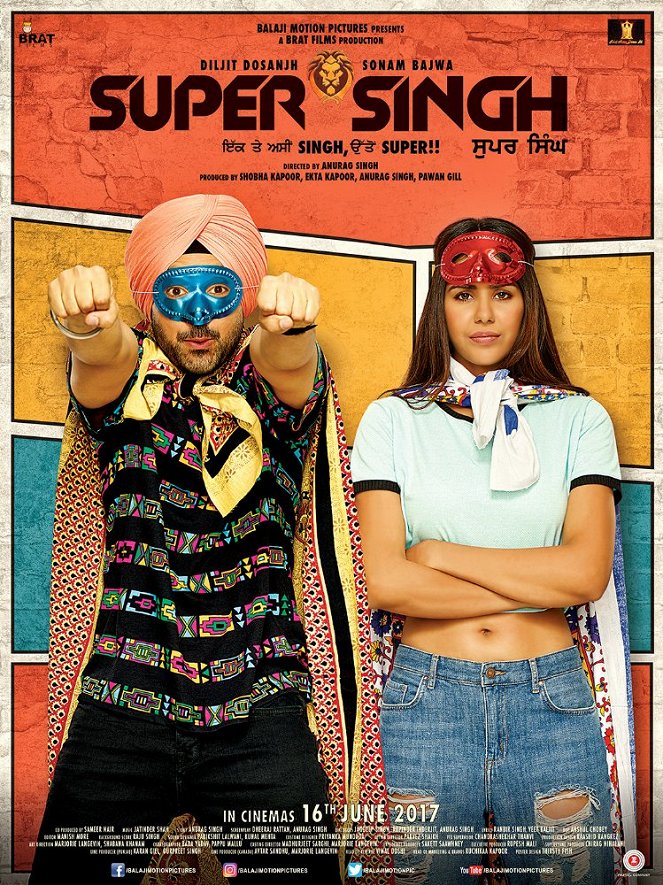 Super Singh - Plakate