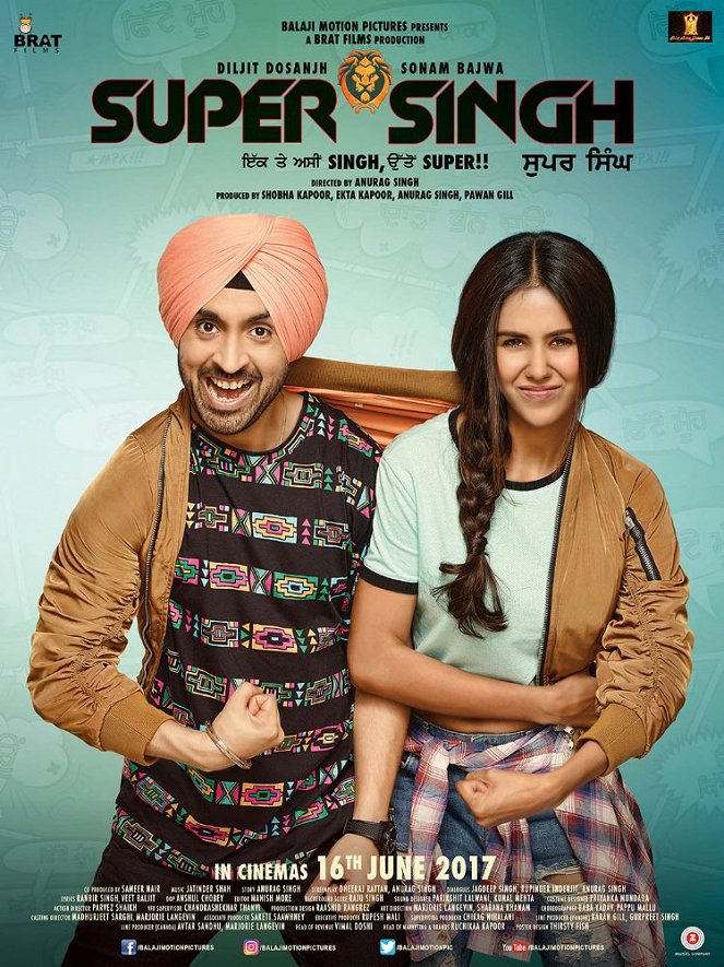 Super Singh - Plakate