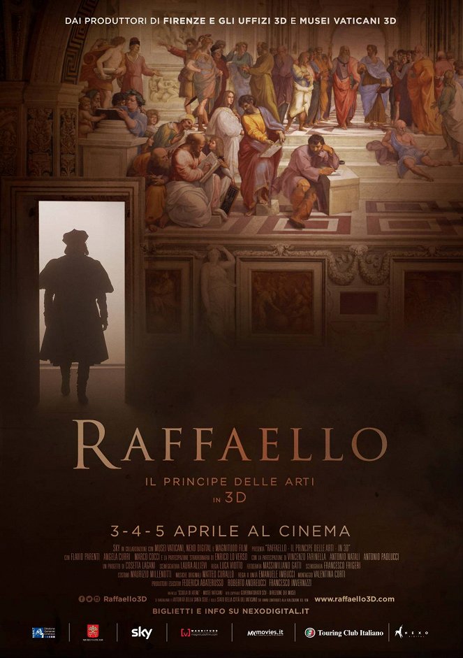 A művészet templomai: Raffaello - A festőfejedelem 3D - Plakátok