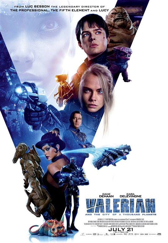 Valerian and the City of a Thousand Planets - Posters